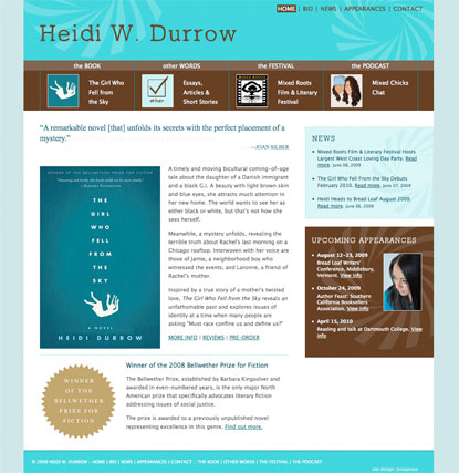 Heidi Durrow website